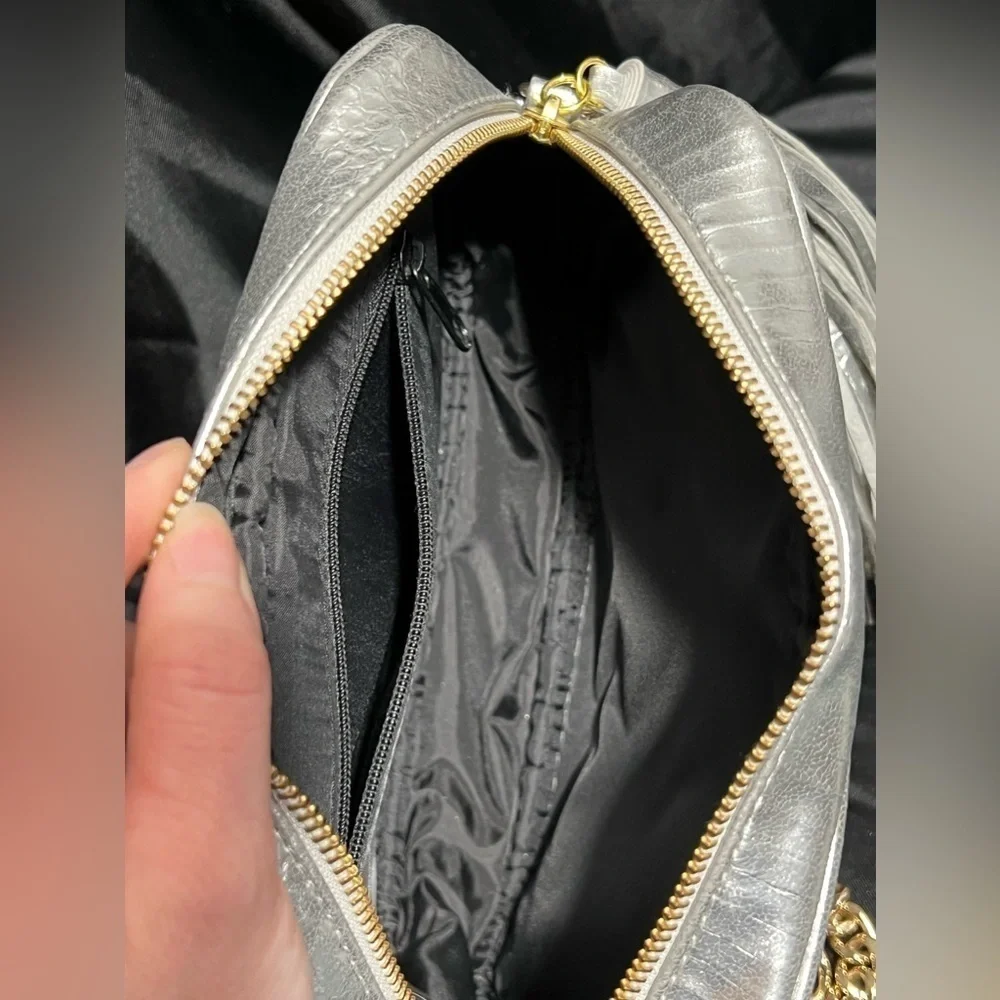 Victorias Secret - Women’s Silver Crossbody Purse